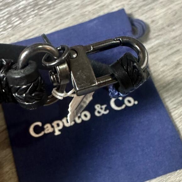 Caputo & Co. Embossed Wheat Braided Bracelet NEW - Picture 5 of 6